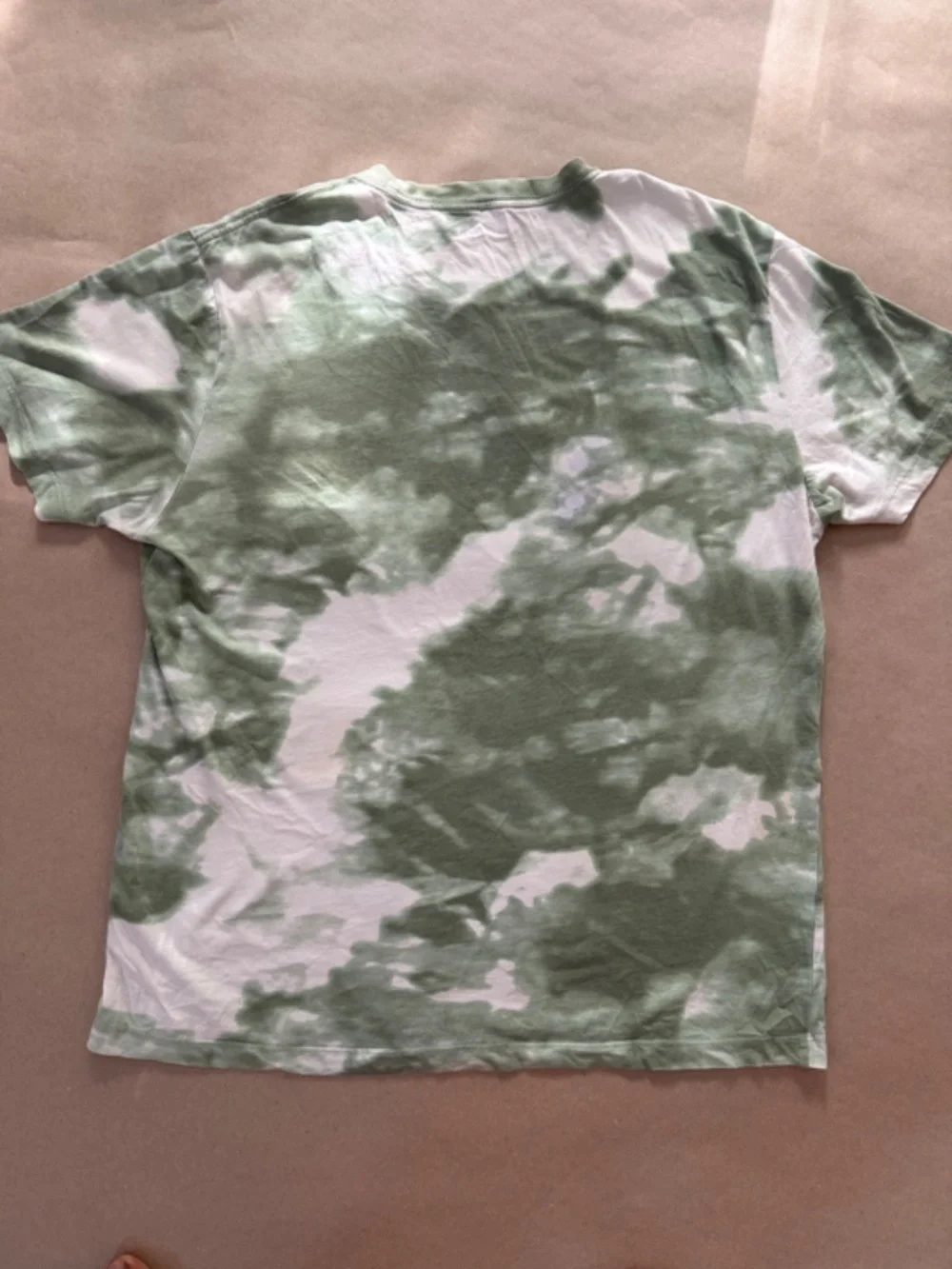True Religion Green Tie Dye Logo Graphic Tee Size Large